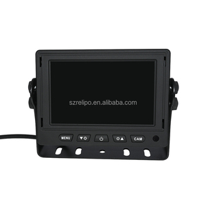 Sistema de cámara de respaldo inalámbrico de 5 pulgadas AHD dual de calidad con monitor impermeable para función de vista nocturna de camiones y furgonetas - Product Image 4