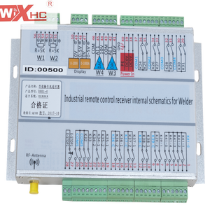 WiXHC IP67 a prueba de agua DH0 Control remoto industrial con interruptor de joysticks y parada de emergencia Grúa inalámbrica Soldadura giratoria - Product Image 5