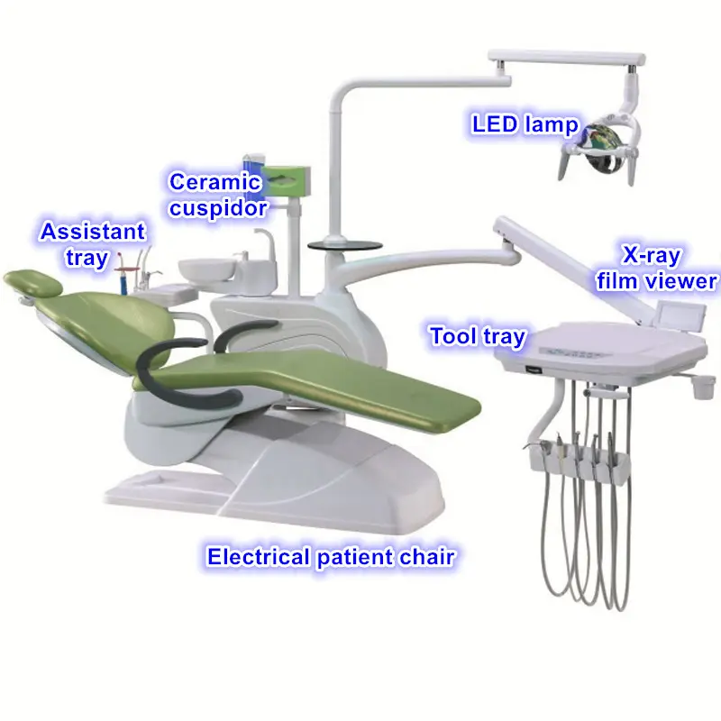 Заводская цена, высококачественные Стоматологические продукты, безопасный дизайн, Премиум безопасность, Электрический стоматологический стул для использования в больничной клинике