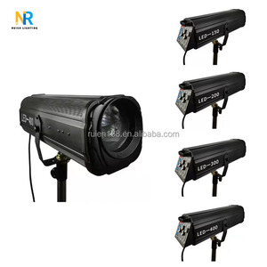 Profesyonel Led takip spot 150w doldurun odak ışığı Dmx512 takip ışık tiyatro aydınlatma için - Product Image 4