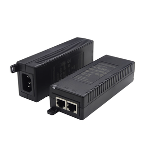 Gigabit Power Over <strong>Ethernet</strong> 48V 802.3af/<strong>at</strong> 30W Desktop/Wall-Mount PoE+ Midspan PoE Injector Adapter - Product Image 1