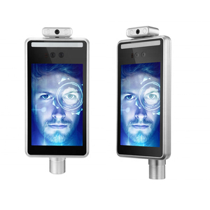 Zugangs kontroll terminal für die Gesichts erkennung der Wärme bild kamera mit Temperatur tests canner und QR-Code-Scanner mit digitalem EU-Zertifikat - Product Image 5