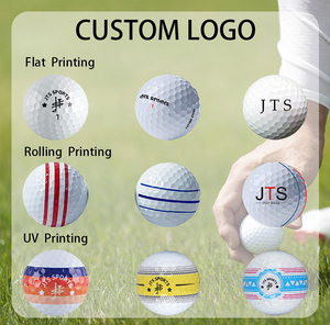 OEM fabrika fiyat özel 2 katmanlı üretan Surlyn Golf topu yumuşak yüksek kaliteli düz/haddeleme topları uygulama ve maç için - Product Image 4