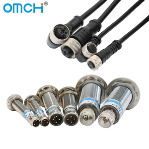 OMCH M8 gömme tasarım endüktif yakınlık sensörü anahtarı PNP/NPN çıkış 1mm algılama mesafesi ile fiş - Product Image 5
