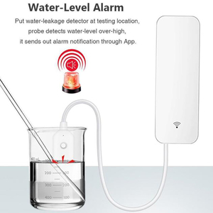 LEDEAST-Sensor de inundación de agua inteligente, Tuya, Wifi, Detector de fugas inalámbrico, Sensor de agua - Product Image 2