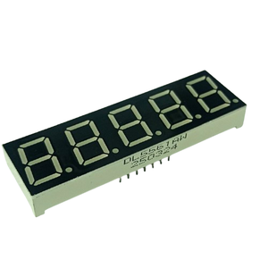5-stelliges 7-Segment-LCD-Feuchtigkeits-und Temperatur anzeige modul