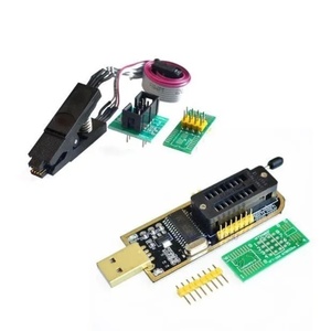 CH341 una serie 24 25 EEPROM Flash BIOS modulo programmatore USB SOIC8 Clip di prova per EEPROM 93CXX / 25CXX / 24CXX KIT da te - Product Image 1