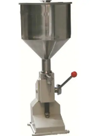 A03 Semi-Automatica di Riempimento 5-50ml di Stampa A Mano Quantitativa Liquido Bottiglia di Vetro Macchina di Rifornimento per il Miele