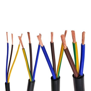 RVV 2 çekirdekli 10 çekirdekli esnek tel 0.5mm 0.75mm 1mm 1.5mm 2.5mm 3mm sinyal AC güç uzatma bilgisayar güç bakır kablo - Product Image 2