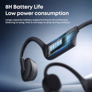 Oemファクトリーワイヤレスオープン耳ヘッドホン健康的なヘッドセットBluetooth V5.4スポーツドライバー骨伝導ヘッドホンイヤホン