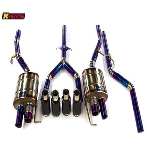 High Performance Exhaust System for BMW Z4 2.0L 2.5L 3.0L 2009-2016 <strong>Valved</strong> Muffler Remote Control Catback Exhaust <strong>Tips</strong> - Product Image 2