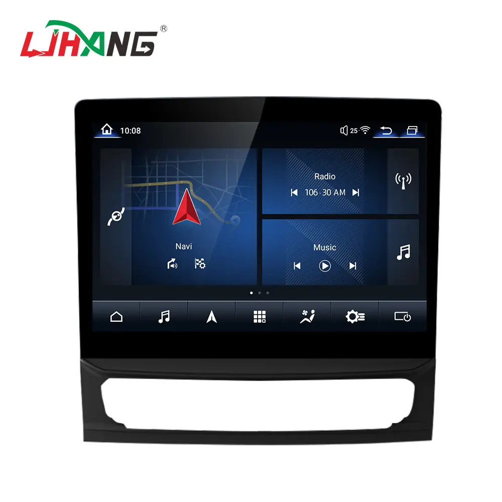 LJHANG – lecteur dvd avec écran Blueray android 11 pour Maserati Quattroporte 2017-2020, navigation gps, multimédia, stéréo