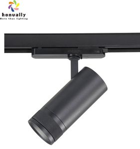 4 dây 3 ba giai đoạn đầu lịch thi đấu chùm góc có thể điều chỉnh đèn nhà ở 15W 25W 35W Bảo tàng nghệ thuật cửa hàng dẫn theo dõi ánh sáng - Product Image 5