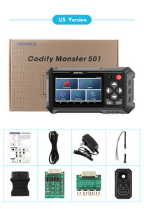OBDPROG 501 OBD2 programmatore chiave Auto Key Master EEPROM codice Pin Immo strumenti diagnostici remoti programmazione chiave versione USA - Product Image 2