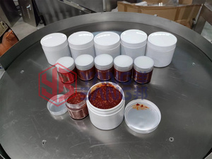YB-JX4出厂价格自动蜂蜜香蒜酱巧克力粘性调味品液体灌装封盖机贴标机 - Product Image 6