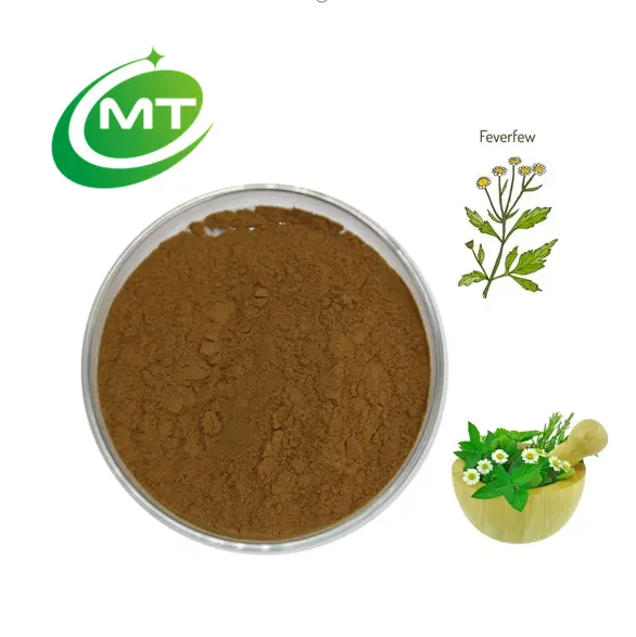 Biologisch Certificaat 10:1 Hoge Kwaliteit Chrysanthemum Parthenium Extract Koortsreepextract 0.8% Parthenolide