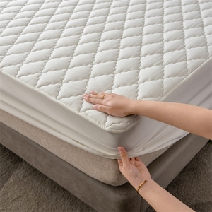 Chất lượng khách sạn lớp không thấm nước chăn nệm bao gồm & bảo vệ giường lỗi nước bằng chứng hoa văn vải trang bị tấm cho giường - Product Image 5