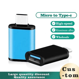 高品質ミニUSB 3.1タイプCオスからUSB 3.0メスアダプター最新OTG Apple Mac for Huawei用格安タイプCからUSB3.0 DC Ou - Product Image 4