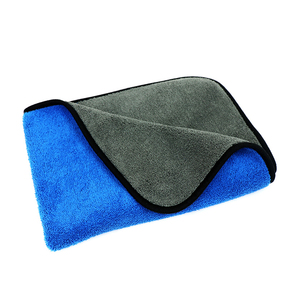 400gsm 500gsm 600gsm Micro Fiber 30X40 Microfiber <strong>Towel</strong> Twin Colour Thick Coral Fleece Thickness Cleaning Drying Car Wash <strong>Towel</strong> - Product Image 2