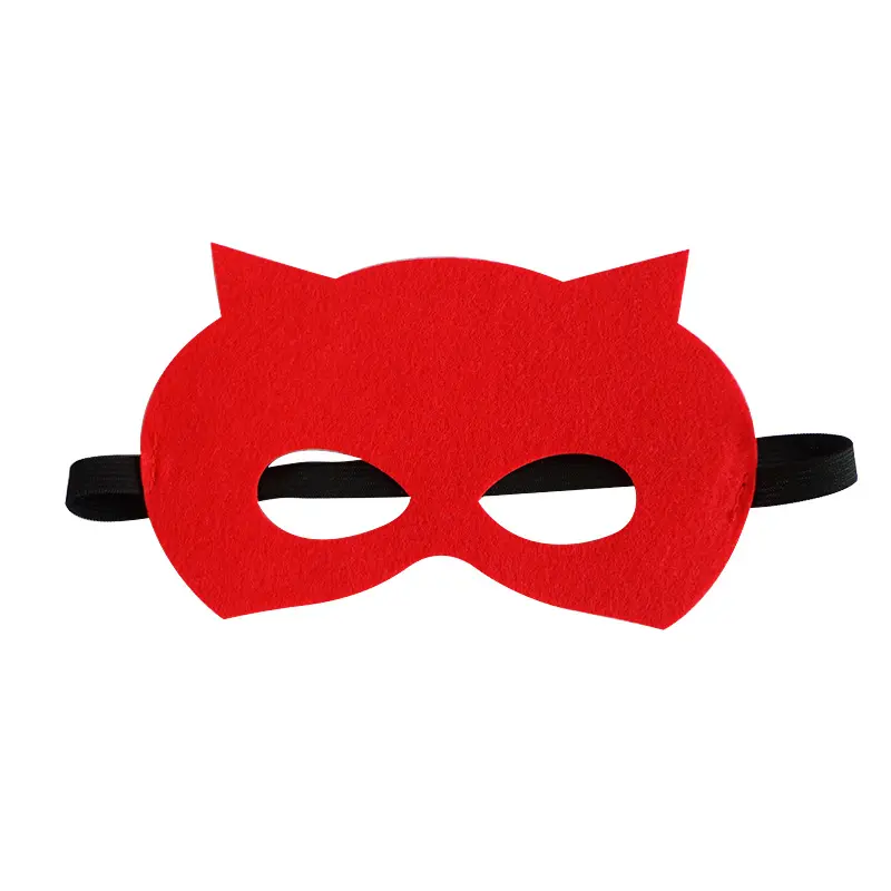 Maschera da supereroe di natale Cosplay Halloween Kids maschere per feste di carnevale per adulti puntelli maschere di feltro di compleanno per bambini regali in maschera