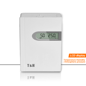 Transmisor de sensor de temperatura y humedad con pantalla LCD YHCMETER para centro de datos - Product Image 1
