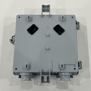 Caja de terminales de entrada de fibra FTTH Caja de almacenamiento de fibra óptica para exteriores montada en la pared Caja de almacenamiento holgada para red FTTH