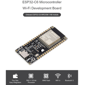 ESP32 Entwicklungs board ESP32-C6-WROOM-1-N8 Mikro controller Bluetooth/WiFi 6 RISC-V entwicklung Smart Home ESP32 C6 Devkit - Product Image 4