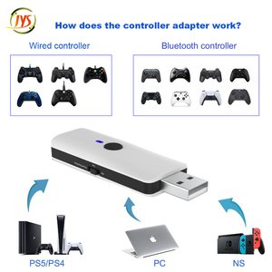 Denetleyici mavi diş Retro alıcı PS5 için kablosuz orijinal adaptörü/PS4/PS3/anahtarı/PC/Xbox klasik baskı alıcı dönüştürücü - Product Image 4