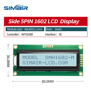 LCD1602-M modulo LCD, porta seriale HD IIC con intestazioni Pin saldate e cavi di collegamento inclusi - Product Image 3