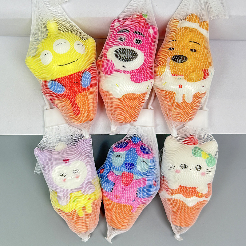 Ice cream tube series 8cm-mesh bag