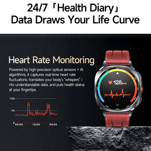 Amoled TS400 jam tangan pintar baru <span class=keywords><strong>2025</strong></span> dengan Kompas GPS, Altimeter, Barometer, tahan air 3ATM, Monitor kesehatan 530mAh, jam tangan pintar olahraga - Product Image 6