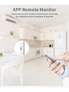 Tuya Smart <strong>Temperature</strong> <strong>Humidity</strong> <strong>Sensor</strong> WiFi APP Remote Monitor for Smart Home SmartLife Work With Alexa Google Assistant