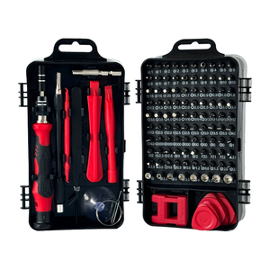 2024 New Style Mini Toolbox 115-Piece DIY Repair <strong>Tool</strong> <strong>Kit</strong> with Hard Case for Android Phone Laptop &amp; Computer OEM Customizable - Product Image 1