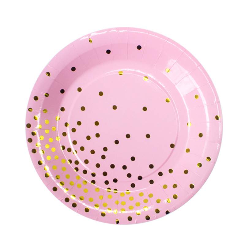 Assiettes de 7 pouces, paquet de 10