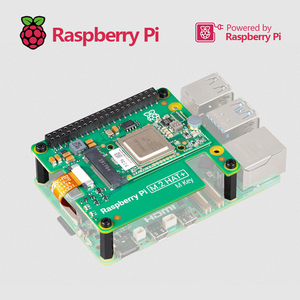 Official <strong>Raspberry</strong> <strong>Pi</strong> 5 AI Kit for <strong>raspberry</strong> <strong>pi</strong> 5 combines official M.<strong>2</strong> HAT+ with Hailo-8L AI accelerator