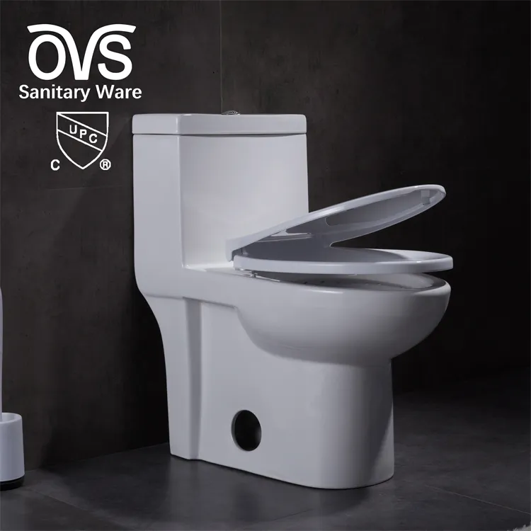 American Standard Water Sense Low Consumption 1.28 Gpf Usa Ceramic Supplier Wc Sanitary Ware One Piece Toilet For Toilets