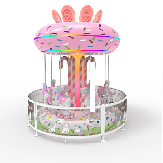 Vente chaude Vertical Rose Dream Carousel Pour Enfants Amusement Park