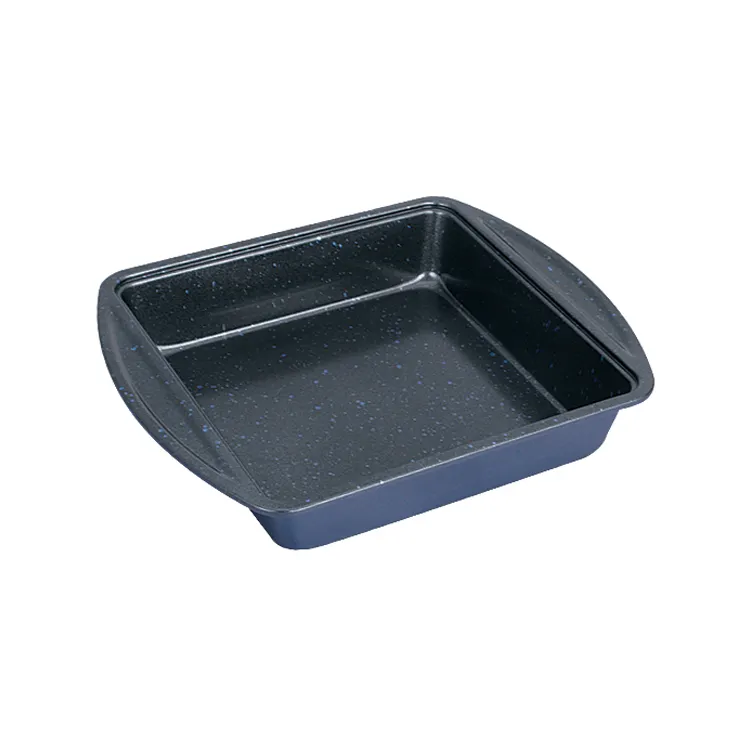 Preço por atacado Metal Square Baking pan Panela De Brownie De Aço Carbono Antiaderente