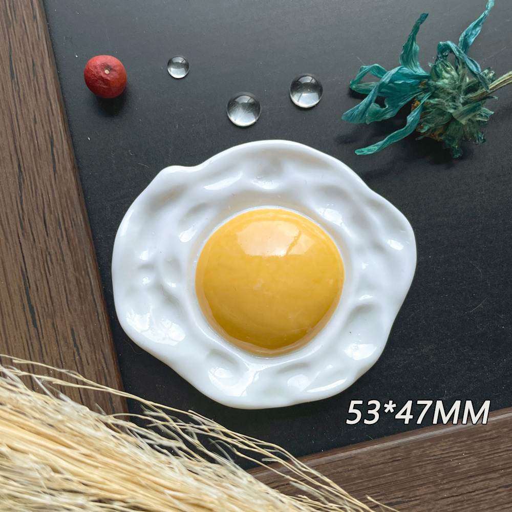 Oeuf poché jaune