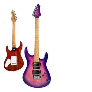 Factory Price Mahogany Maple Double Pickup Electric Guitar Suit for Performance Practice Beginner-Friendly Guitar OEM GT030305 - Product Image 1