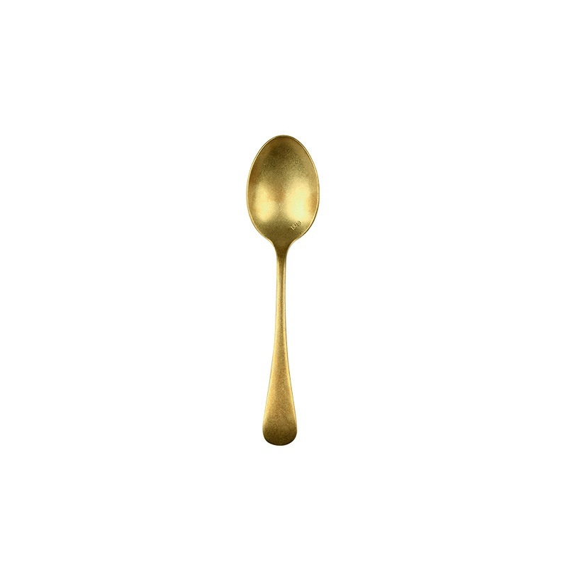 Cucchiaino da tè vintage in oro