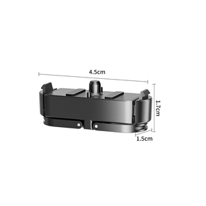 Takenoken eylem kamera yatağı çift pençe sabitleme ve 1/4 hızlı bırakma güvenli iki pençe vidalı bağlantı çok yönlü kullanım için - Product Image 2