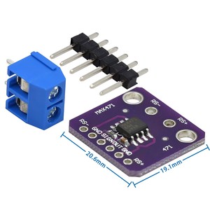 Max471 modulo sensore di corrente di tensione per Arduino AVR Tester Board 5V DC 3-25V 0-3A resistivo partitore di tensione GY-471 sensori