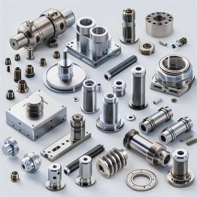Custom high precision CNC metal machined turning Kit Making Machining Parts