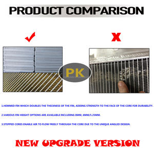 Performance Radiator for Buick / Chevrolet / Oldsmobile / <strong>Pontiac</strong> 6000 L4 V6 2.5L 2.8L 3.0L 3.3L 3.8L 1982-1991 - Product Image 5