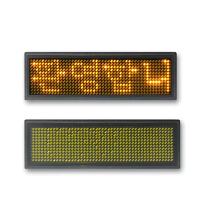 Factory Wholesale Price High Quality Programmable Display Badge Tag APP Control Text Message Flashing Digital <strong>Led</strong> Name Tag - Product Image 1