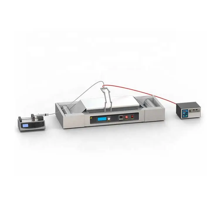 Sistema de Electrospinning de nanofibra, fuente de alimentación de alto voltaje con rodillo para enrollar
