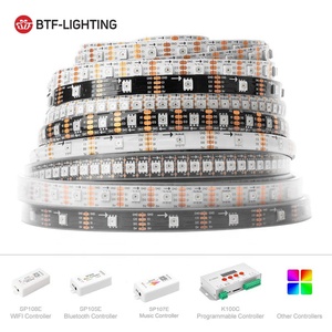 Funzione ritardata orologio flessibile decorativo 5m 30leds 60leds nastro luminoso che cambia colore striscia led sk9822 - Product Image 6