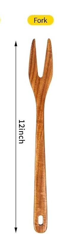 Couleur du bois de la fourchette