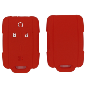 Chevrolet Colorado Silverado 1500 2500HD 3500HD GMC Yukon Sierra Canyon uzaktan anahtar koruyucu silikon araba Keycase - Product Image 4
